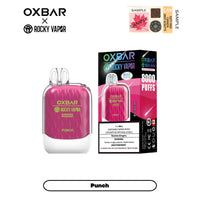 [CLEARANCE] OXBAR X Rocky Vapor G8000 Rechargeable Disposable Vape 18ml