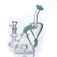 Soul Glass Recycler 8″ Bong / Dab Rig avec Quartz Banger 4mm