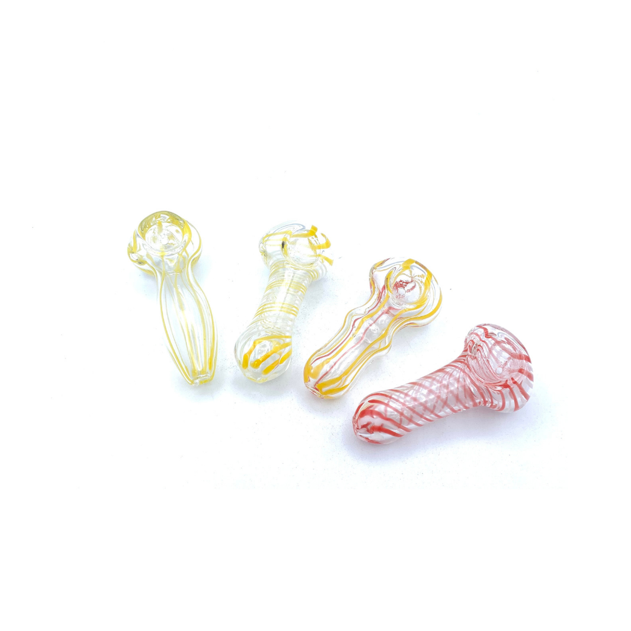 Pipe à main en verre épais de 2,5 po