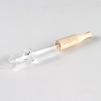 One Hitter Glass W/ Bamboo Tip