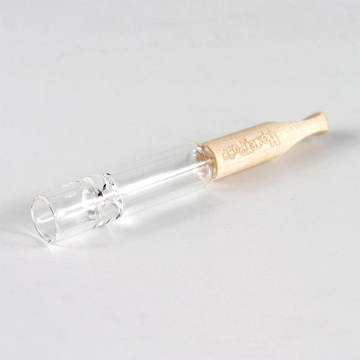 One Hitter Glass W/ Bamboo Tip