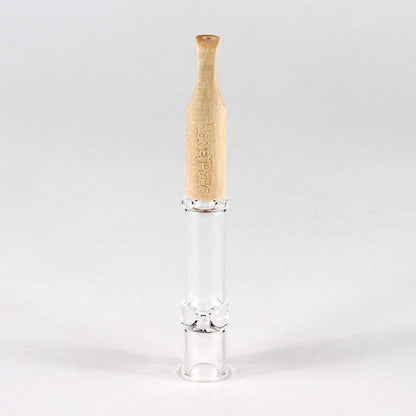 One Hitter Glass W/ Bamboo Tip