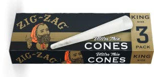 ZIG-ZAG Pre-Rolled Cone King Size 3 per pack