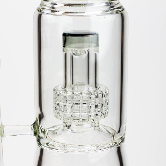 Bong en verre H2O 17,5" avec percolateur pommeau de douche