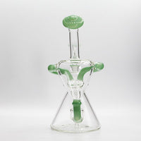 Soul Glass Recycler 8″ Bong / Dab Rig avec Quartz Banger 4mm