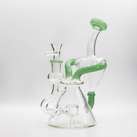 Soul Glass Recycler 8″ Bong / Dab Rig avec Quartz Banger 4mm