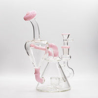 Soul Glass Recycler 8″ Bong / Dab Rig avec Quartz Banger 4mm
