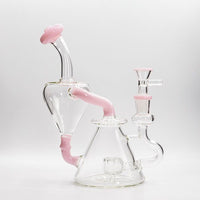 Soul Glass Recycler 8″ Bong / Dab Rig avec Quartz Banger 4mm