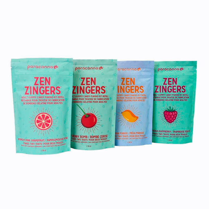 Recharge de mélange gommeux comestible Zen Zingers™